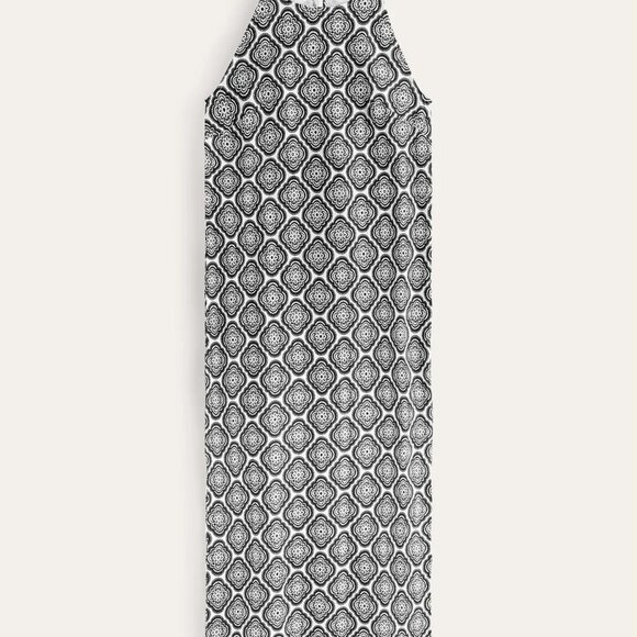 NWT | Boden | Racer Neck Jersey Midi Dress | Botanic Blush | 8 - Picture 3 of 7